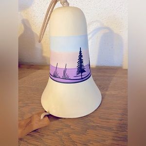 Vintage Tesa Southwestern handmade ceramic bell